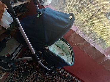 uşaq geyimler: Çıxarıla bilən beşikli araba, Yaş: <1 ay — 3