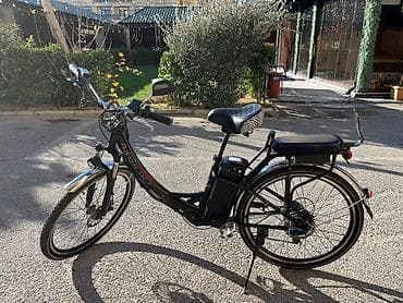 motorlu velosiped: Matorlu 45 gedir Arxa stopu qabag işiqi akirmiyatr şarjli iki nefer — 1