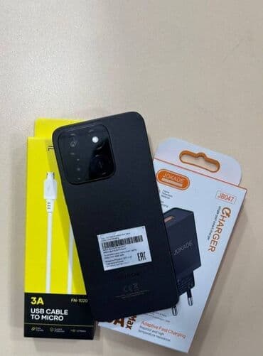 iphone adaptr: Honor X7c, 128 GB, rəng - Qara, Sensor — 2