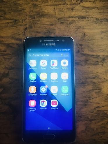 Samsung Galaxy J2 2016, rəng - Qara, İki sim kartlı