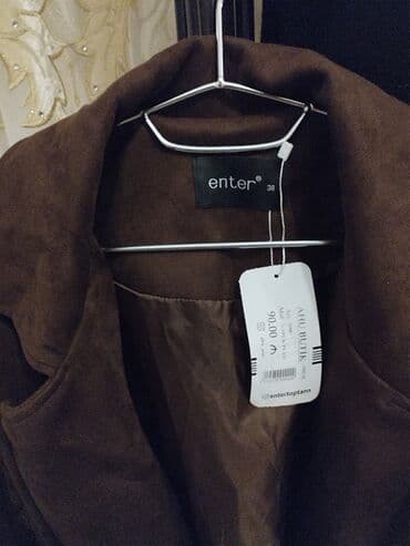 reqs geyimi: Palto, M, rəng - Qəhvəyi — 3