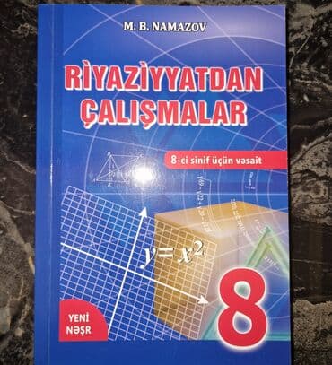 elmeddin tagiyev riyaziyyat pdf yeni nəşr: M. B. Namazov tərəfindən yazılmış, 8-ci sinif şagirdləri üçün nəzərdə — 1