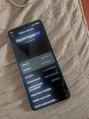 smart tv ram: Xiaomi 12 Lite, 256 GB, rəng - Yaşıl — 2