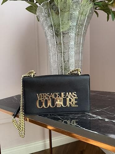 rayban meta: Versace Jeans Couture çiyin/çapraz çanta - Rəng: qara - Material — 1