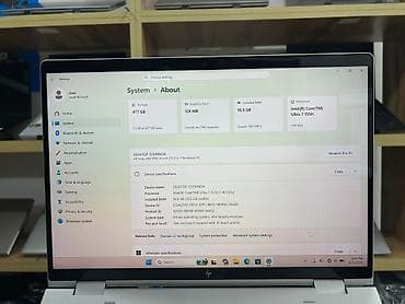 lenova noutbuk: • Model HP EliteBook X360 1040 2-in-1 • Prosessor Ultra 7 155H • RAM — 3