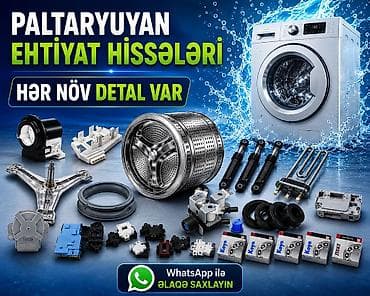 Paltaryuyan maşınlar: Paltaryuyan ehtiyat hissələri satışı Məhsul xüsusiyyətləri: - Tam — 2