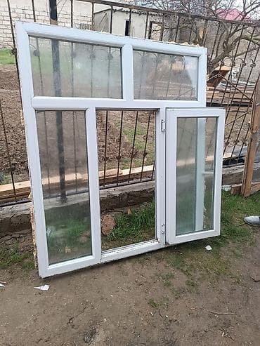 plastik pancara: Salam plastik pəncərələr işlənmiş lakin yaxşı vəziyyətdir 6 ədəddir — 2