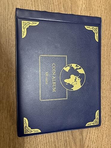 Велосипеды: Məhsul: Sikkə Albomu – 300 sikkə tutumu • Rəng: Tünd mavi üzlük — 2