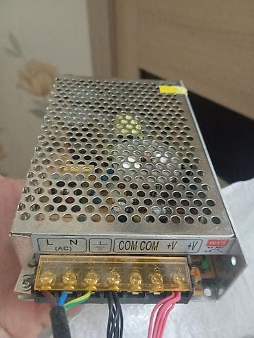 dc motor: Məhsul: AC-DC S-250-12 qoltuq tipli güc mənbələri (12V) 3 ədəd var 1 — 3