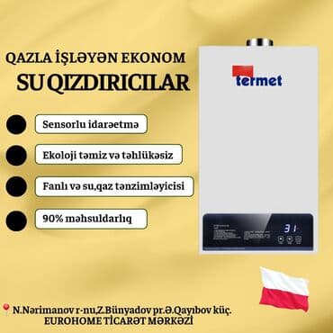стабилизатор напряжения: Qazla işləyən ekonom su qızdırıcıları – Termet və DemirDöküm — 2