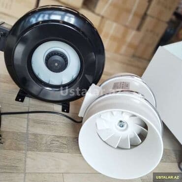 Havalandırma fanları və aksesuarları Məhsul təsviri: - Kanal və