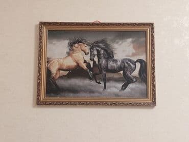 Rəsm lövhələri dəsti - Atlar kompozisiyası: Qızılı və tünd-boz rəngli lalafo.az -da Rəsm lövhələri dəsti - Atlar kompozisiyası: Qızılı və tünd-boz rəngli