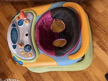 коляски анекс бу: Uşaq gəzdirəni /yürütəc/ manej Çox az istifadə olunub, təkərlərində — 2