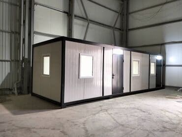 demir ev: Ofis Konteyner ✅ 9.00x3.00m Konteyner ✅ Uzunluq: 9.00m    ✅ En — 5