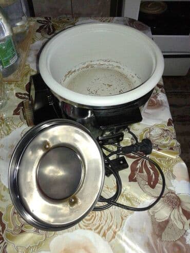 терморегулятор: Электрический казан 3 л, Б/у, Самовывоз — 5