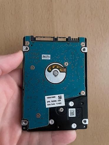 Sərt disklər (HDD): 1TB hard disk 2.5 Playstationlara nootbuklara komputerlere — 4