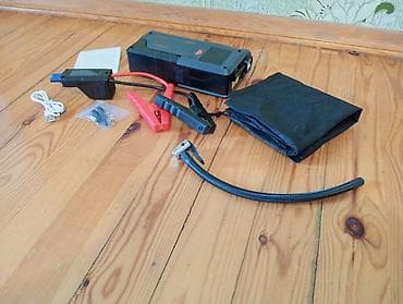 statır: Avtomobil üçün çoxfunksiyalı Jump Starter və Kompressor dəsti — 2