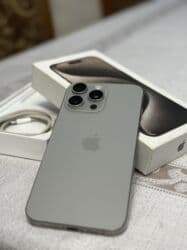 iphone 16 azərbaycan: IPhone 15 Pro Max, 256 GB, Natural Titanium, Face ID — 2