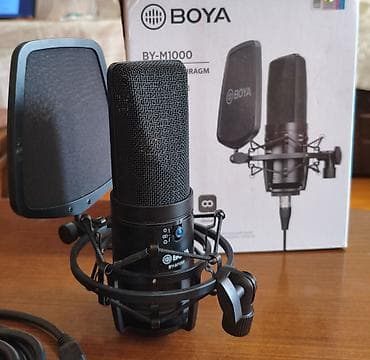 ipad pro 9 7: BOYA BY-M1000 Pro Professional Studiya Mikrofonu Əlavə olaraq səs — 2