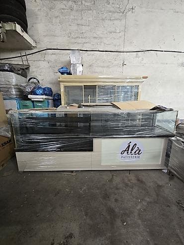 Soyuducu avadanlığı: Məhsul: Şirniyyat vitrin-soyuducu (display counter) Təsvir: - Şüşə ön — 3