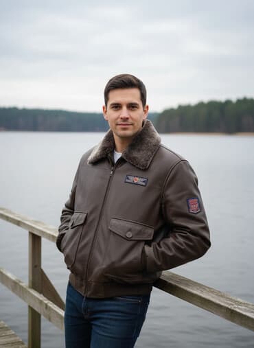 ekodəridən kişi gödəkçəsi: Temiz natura deri kurtka,teze upakovkada,brend maldi Türkiye Ölcü — 1