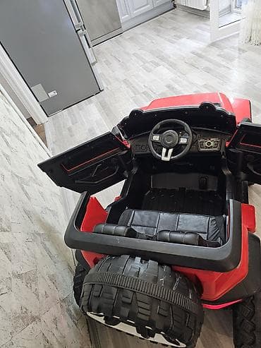elekt: Uşaq üçün elektrikli off-road maşın - Korpus rəngi: qırmızı — 2