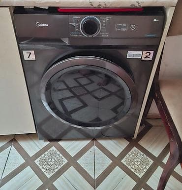 Paltaryuyan maşın Midea, 7 kq, Avtomat, Qurutmasız, Kredit yoxdur