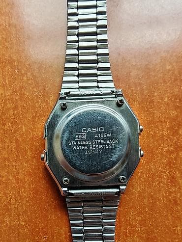 saat still: Qol saatı, Casio, rəng - Gümüşü — 3