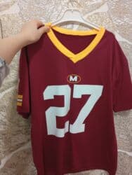 Hicab: Bordo rəngli köynək – 27 nömrəli - Rəng: bordo, sarı detallarla - — 1