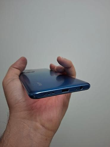 redmi adaptor: Redmi Note 10S, 64 GB, rəng - Mavi, Barmaq izi — 7