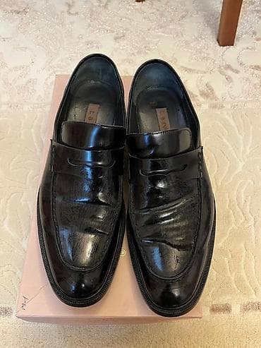 klassik ayaqqabı: Məhsul: Kişi klassik loafer ayaqqabıları Razmer 42 - Rəng: qara - — 4