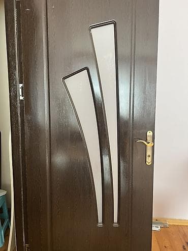 Yataq otağı üçün İşlənmiş Otaq qapısı Çərçivə ilə, Ünvandan götürmə — 1