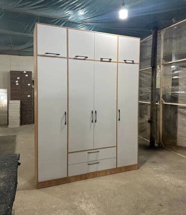 Açılan, 4 qapılı Düz dolab, Qarderob, paltar dolabı, Azərbaycan