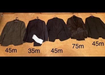 Məhsul: Kişi klassik pencəkləri – müxtəlif rəng və modellər Təsvir: -