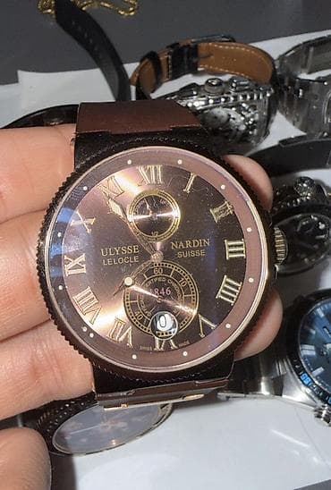 Смарт браслеты: Новый, Наручные часы, Ulysse, цвет - Коричневый — 2
