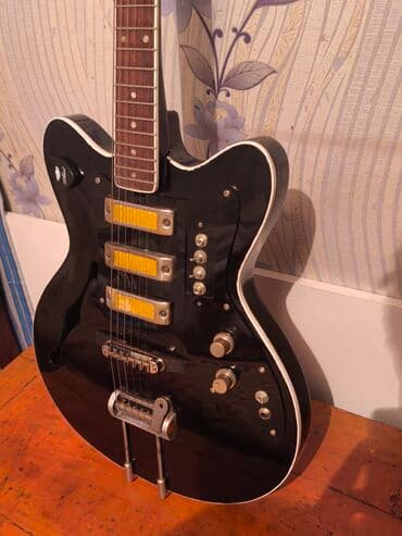 Elektron gitara, 6 sim, İşlənmiş, Ünvandan götürmə — 3