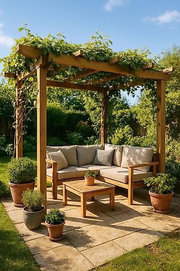 gulu: Bağ/perqola konstruksiyaları – təbii ağacdan Məhsul təsviri: - Bağ — 1