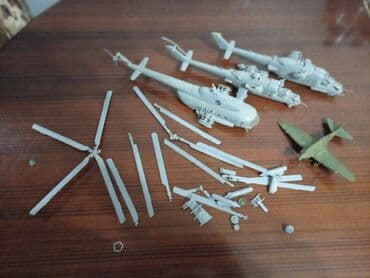 Plastik modellər ZVEZDA özün düzəlt firmasının plastikdən olan