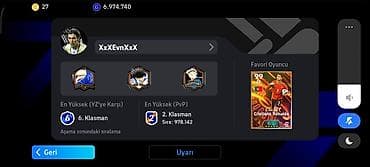 start navigator: EFootball hesabı – güclü komanda və zəngin heyət Xüsusiyyətlər: - İki — 10