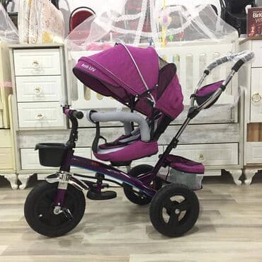 1 3 yaşlı uşaqlar üçün üçtəkərli velosipedlər: Yeni Üç təkərli Uşaq velosipedi 12", Pulsuz çatdırılma, Rayonlara çatdırılma — 4