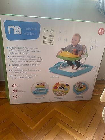 Ходунки, костыли, трости, роллаторы: Mothercare Musical Walker – 6+ ay - 2 rejim: gəzdirici (walker mode) — 3