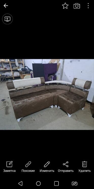 mətbəx ucun divan: Künc divan — 6