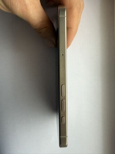 apple 16 pro qiymeti: IPhone 15 Pro, 256 GB, Natural Titanium, Simsiz şarj — 5