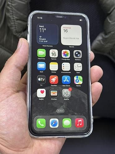 ikinci el iphone 11 pro: IPhone 11, 128 GB, Ağ, Face ID — 1