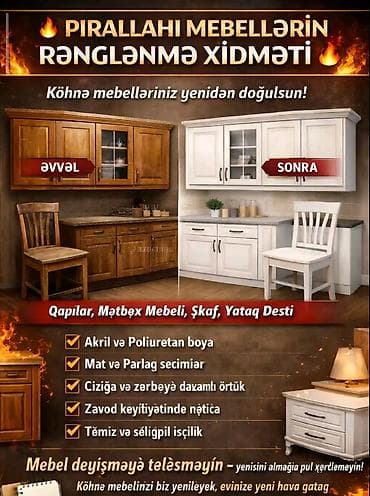 Mebellərin təmiri, bərpası