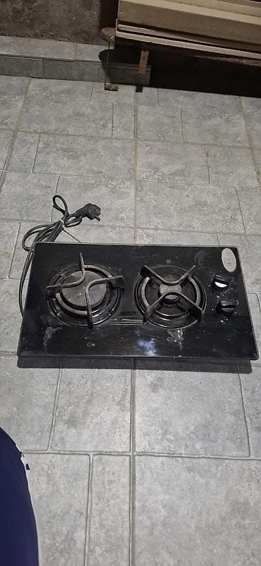 Qaz plitəsi Quraşdırılan, 2 gözlü, İşlənmiş