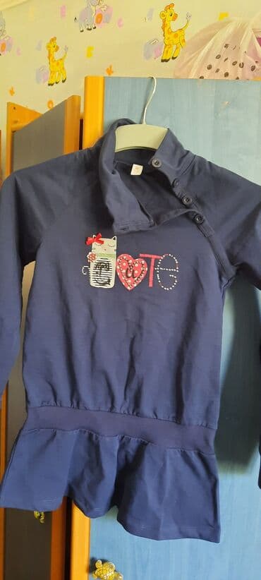 uşaq geyim: Qız üçün təzə ev paltarı 18manat.şalvar 7 manat.Bu 2si təzədi. deaktiv — 1