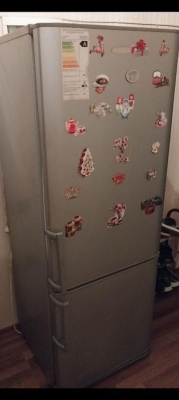 Aspiratorlar: İşlənmiş 2 qapılı Samsung Soyuducu Satılır, rəng - Boz — 3