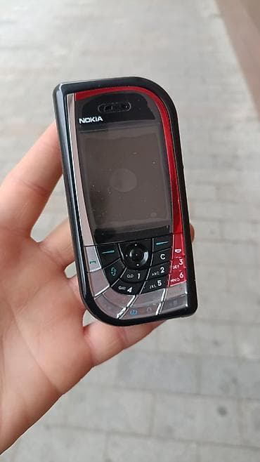Nokia 7610, < 2 GB Memory Capacity, rəng - Qara, Zəmanət, Düyməli