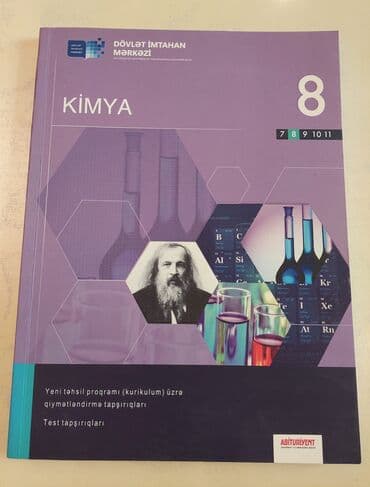 8 ci sinif kimya dim pdf: Kimya 8-ci sinif, 2019 il — 1